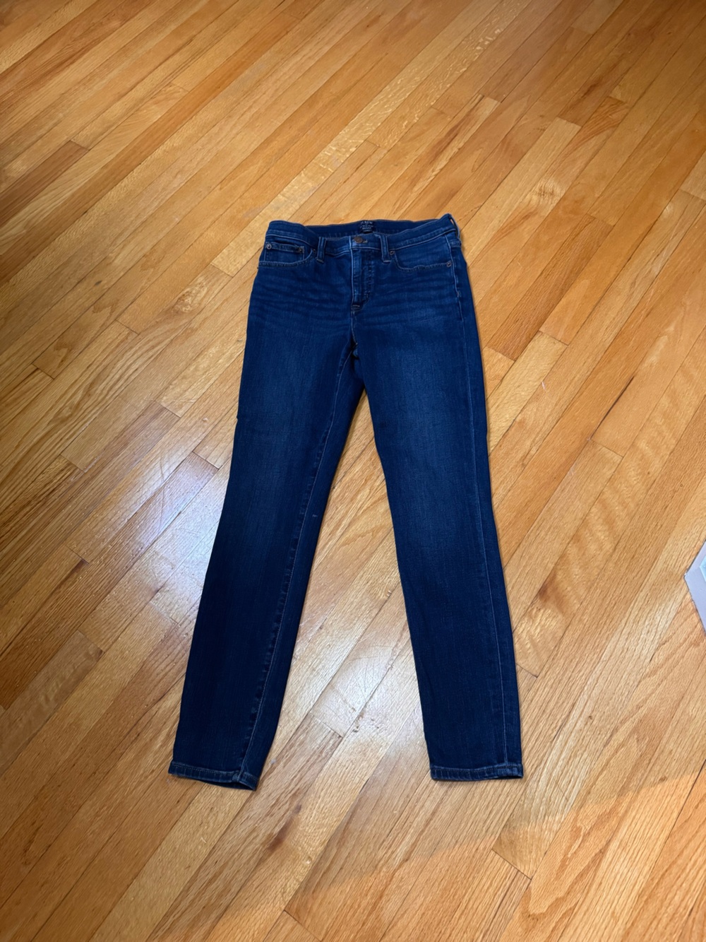 J. Crew Dark Indigo Skinny Jeans
